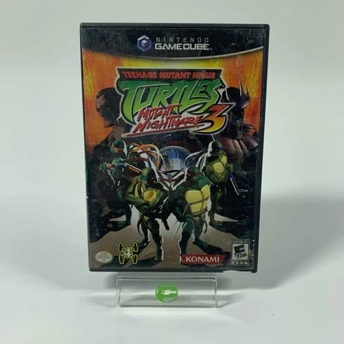 Teenage Mutant Ninja Turtles 3 Mutant Nightmare (Nintendo GameCube, 2005)