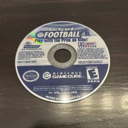 Backyard Football Donovan McNabb Nintendo GameCube, 2002 Disc Only