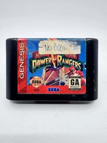 Mighty Morphin Power Rangers (Sega Genesis) [Cartridge Only] Tested Working