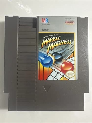 Marble Madness (Nintendo, NES) Cart Only - Tested