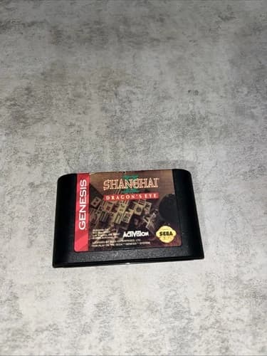 Shanghai II 2 Dragon's Eye - Sega Genesis - Tested