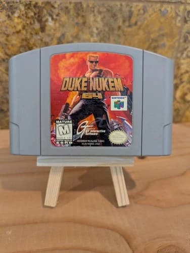 Duke Nukem 64 (Nintendo 64, N64) Authentic Game: Cleaned, Tested & Works Great!