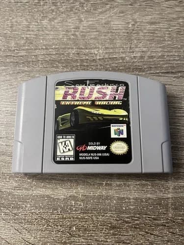 San Francisco Rush Extreme Racing (Nintendo 64, 1997) N64 Authentic Tested