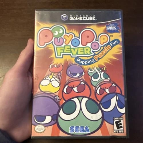 Puyo Pop Fever (Nintendo GameCube GC) Complete - Tested - Authentic