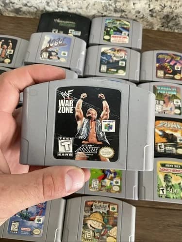 WWF War Zone (Nintendo 64 N64, 1998) Authentic Cart Only; Tested Working!
