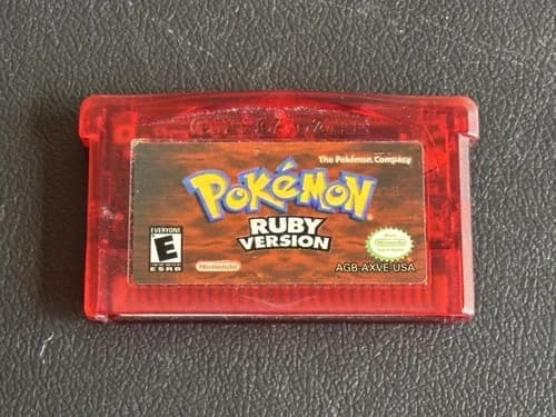 Nintendo GBA Pokemon Ruby Gameboy Advance Authentic