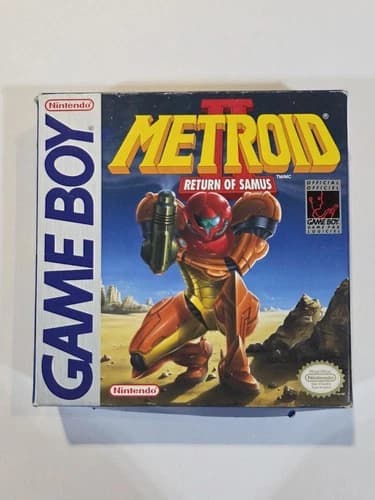 Metroid 2: Return Of Samus (Nintendo GameBoy) CIB Authentic Tested With Case
