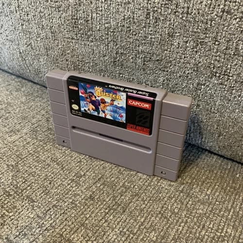 Super Buster Bros (SNES 1990) Tested and Works Game Cartage Only