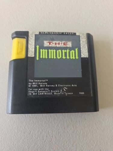 The Immortal Sega Genesis Cart Only Tested and Working! Authentic! Fast Ship