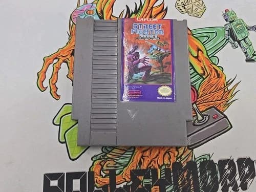 Street Fighter 2010 The Final Fight NES Nintendo Video Game Tested & Authentic