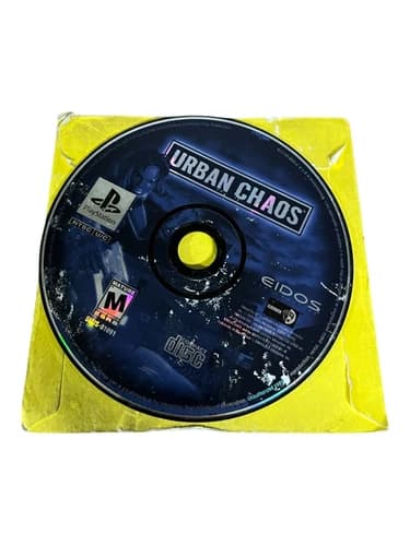 Sony PlayStation 1 PS1 Disc Only Tested Urban Chaos CF