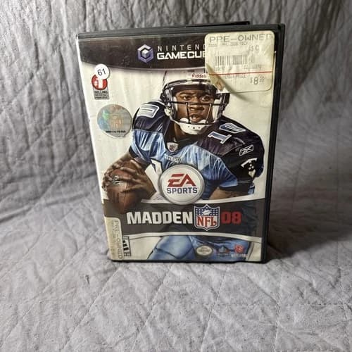 Madden NFL 08 (Nintendo GameCube, 2007) Cib