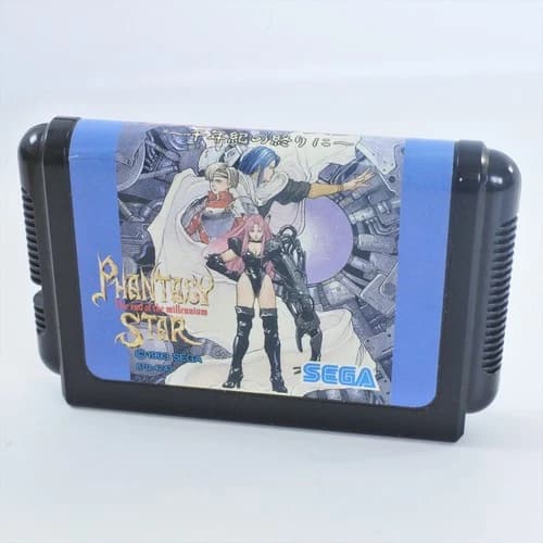 Mega Drive PHANTASY STAR IV 4 The End of Millennium Cartridge Only Sega 1113 mdc