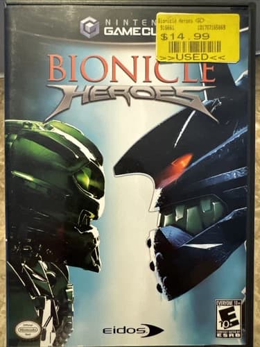 Bionicle Heroes (Nintendo GameCube, 2006) Complete With Manual