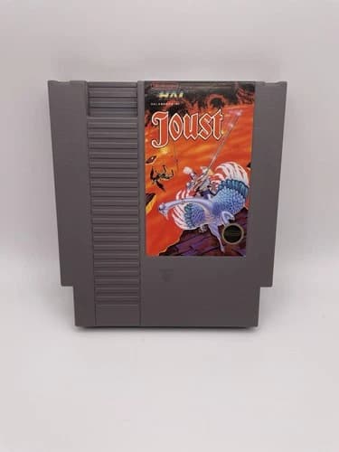 Joust (Nintendo Entertainment System NES, 1988) AUTHENTIC | TESTED | GREAT