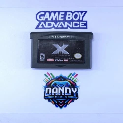 X-Men: The Official Game GBA Authentic, Tested - GameBoy Advance