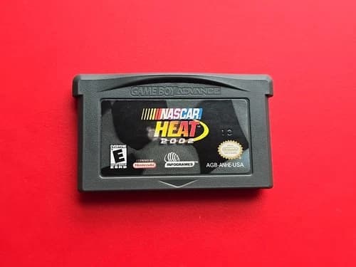 NASCAR Heat 2002 Game Boy Advance Nintendo GBA Racing Cleaned Tested