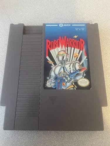 Nes Nintendo Robo Warrior game ( free shipping to Canada )