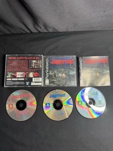 Juggernaut (Sony PlayStation 1, 1999) PS1 Complete CIB Tested W/ Manual