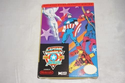 Captain America and The Avengers (Nintendo NES) Complete in Box CIB