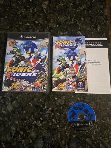 Sonic Riders (Nintendo GameCube, 2006) Complete