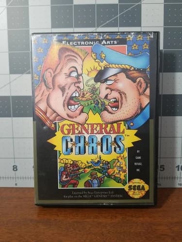 General Chaos (Sega Genesis, 1993) CIB Complete - Tested