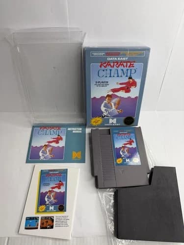 Karate Champ - COMPLETE BOX - NINTENDO NES