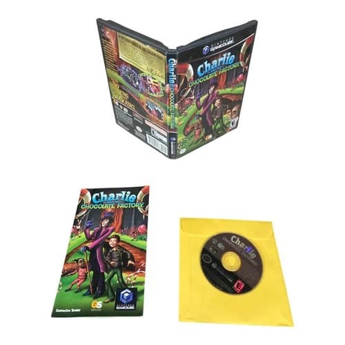 Nintendo GameCube NGC CIB COMPLETE TESTED Charlie and the Chocolate Factory