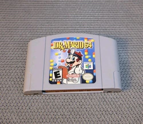 Dr. Mario 64 (Nintendo 64, N64) Authentic Cartridge Only Tested!