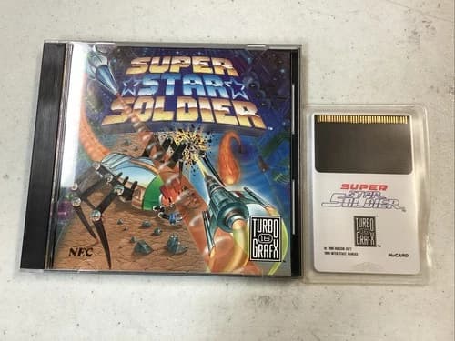 Super Star Soldier (TurboGrafx-16, 1991) CIB Manual Tested