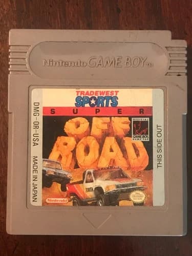 Super Off Road Game Boy Game Tradewest Sports 1992