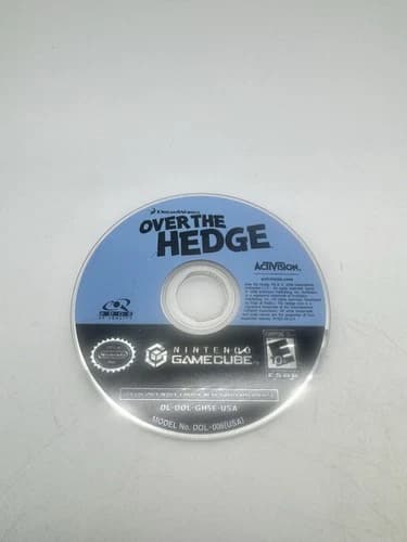 GameCube Over The Hedge Disc ONLY Tested FAST Shipping Nintendo GC