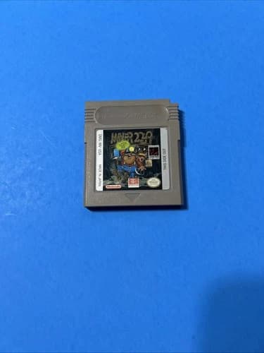 Miner 2049er Nintendo Game Boy Cartridge Authentic Game Tested GameBoy.