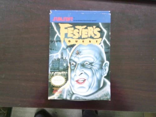 Fester's Quest (Nintendo Entertainment System NES) Complete With Manual Box - DC