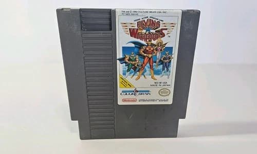 Flying Warriors NES - Tested And Working