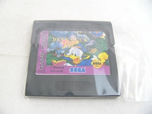 Sega Game Gear Deep Duck Trouble starring Donald Duck 670-3538 Cartridge Only