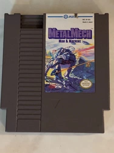 Nintendo NES Metal Mech Man & Machine (Cleaned, Tested & Working)
