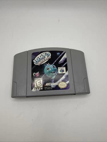 Iggy's Reckin' Balls (Nintendo 64, 1998) Oem Authenthic Tested Working N64