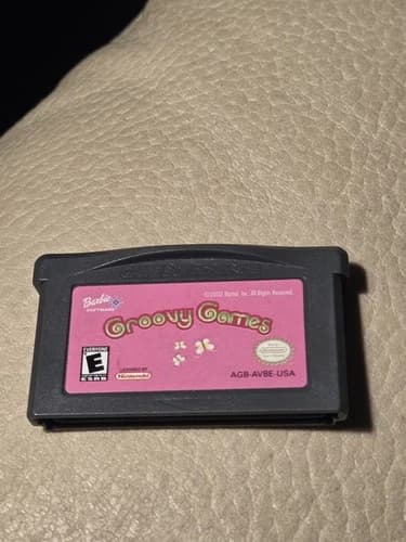 Barbie Groovy Games (Nintendo Game Boy Advance GBA 2002) Tested & Working