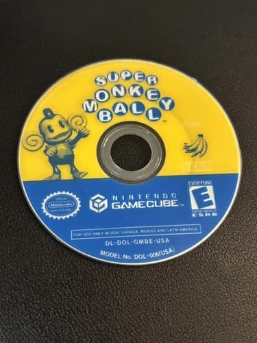 Super Monkey Ball Nintendo GameCube Tested Working Authentic Disc Only