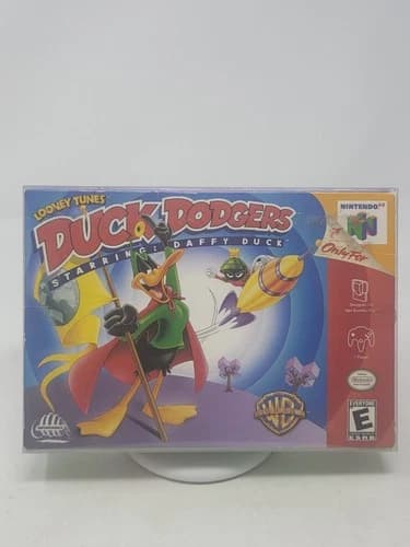 Duck Dodgers (Nintendo 64 N64) Complete in Box CIB Tested Working Looney Tunes