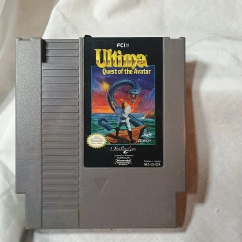 Ultima: Quest of the Avatar (Nintendo Entertainment System, 1990) Cart Only