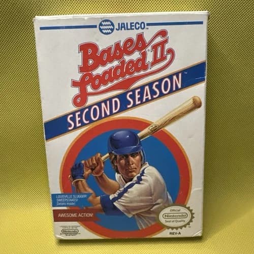 Bases Loaded II: Second Season NES CIB