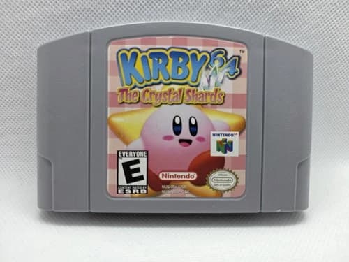 Kirby 64: The Crystal Shards (Nintendo 64) N64 Cartridge Tested Authentic