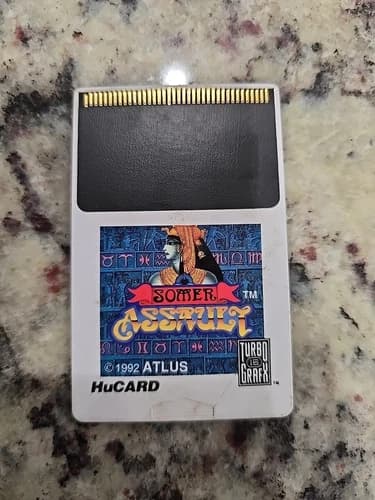 Somer Assault (TurboGrafx-16, 1992) HuCard Only TESTED