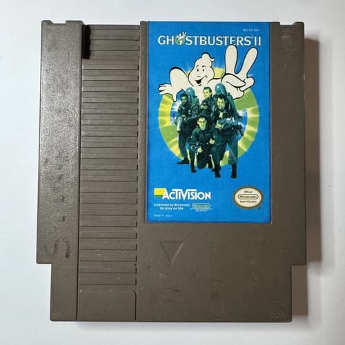 Nintendo NES: Ghostbusters II Cartridge - Tested & WORKS