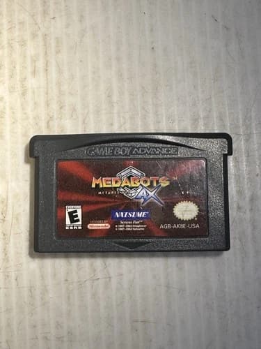 Medabots AX: Metabee Ver. (Nintendo Game Boy Advance, 2002) Tested Authentic