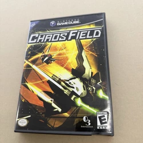 Chaos Field (Nintendo GameCube, 2005) SHMUP - CIB - Complete In Box