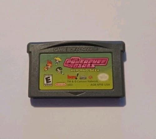 Powerpuff Girls: Him and Seek (Nintendo Game Boy Advance system) AUTHENTIC GAME