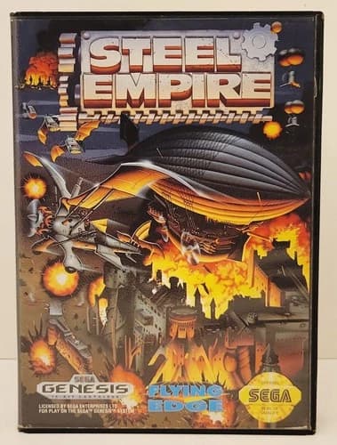 Steel Empire (Sega Genesis, 1992) Video Game